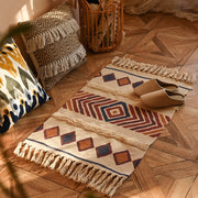 Bohemian Hand Woven Door Mat