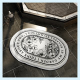 Non-Slip Absorbent Bathroom Mat - Crystal Decor Shop