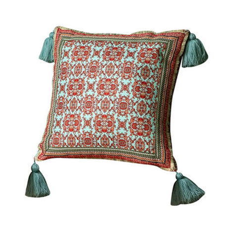 Boho Tassels Pillow Cover - Crystal Decor Shop