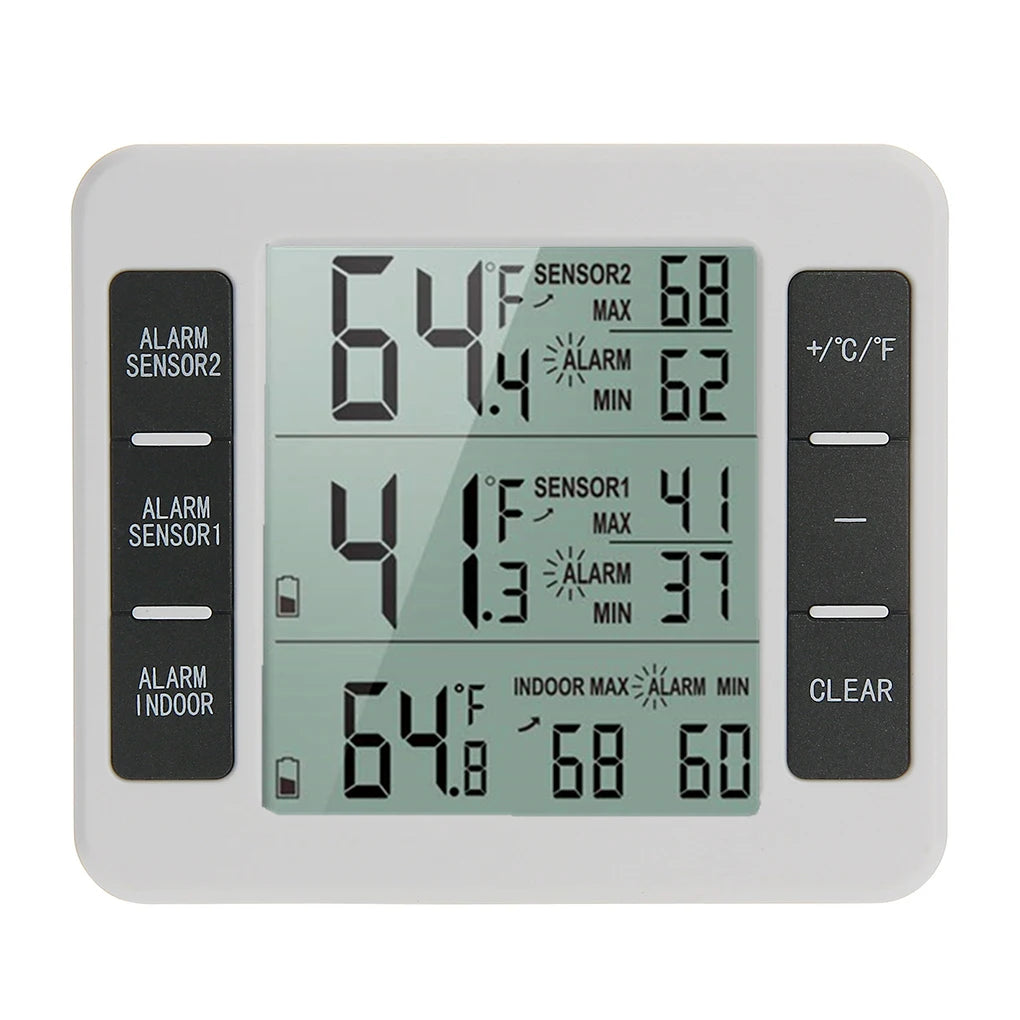 Home Wireless Indoor Outdoor Thermometers - Crystal Decor Shop