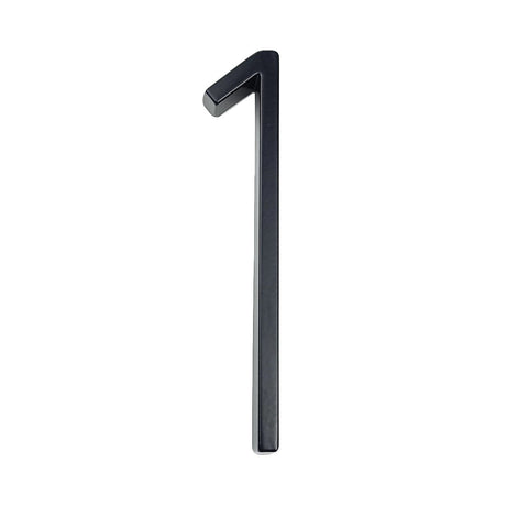 Floating Metal House Number - Crystal Decor Shop