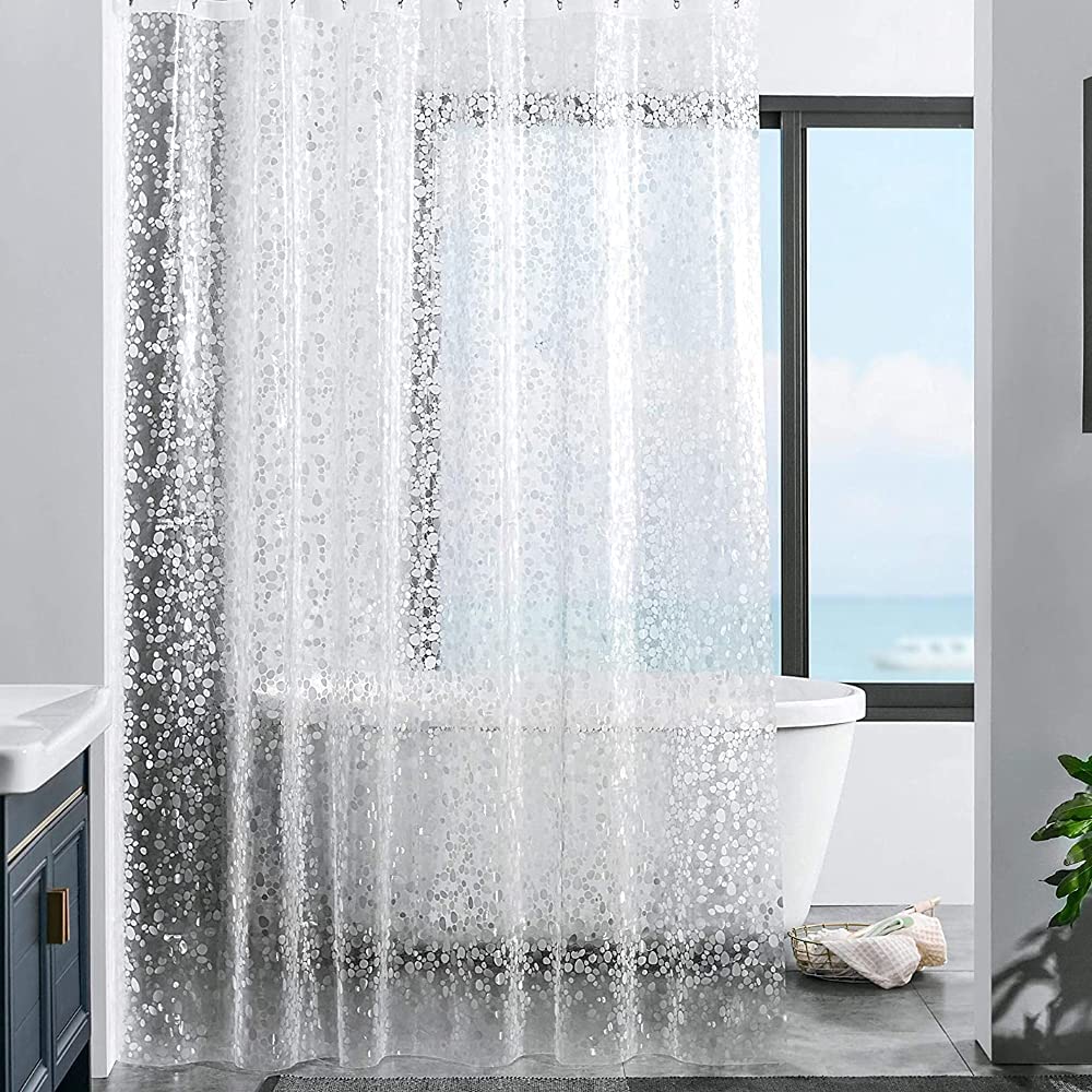 Translucent Shower Curtain - Crystal Decor Shop