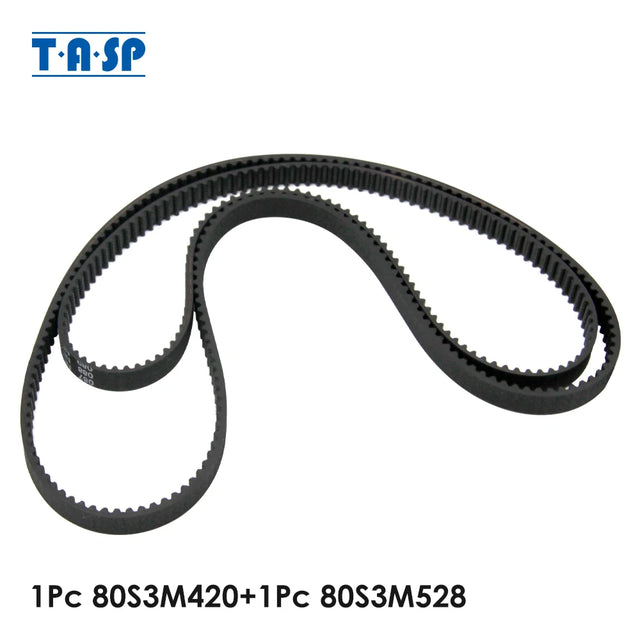 TASP 1 Set Breadmaker Belts 80S3M420+80S3M528 Conveyor for Gorenje BM1200BK 1600WG Bifinett  KH1171 7111 Kitchen Appliance Parts - Crystal Decor Shop