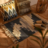 Bohemian Hand Woven Door Mat - Crystal Decor Shop