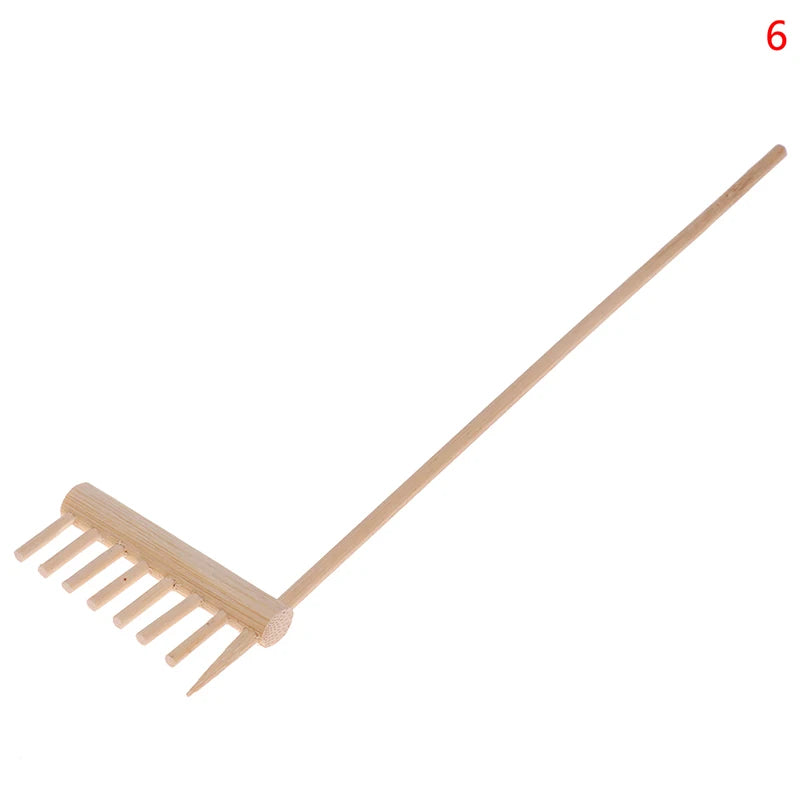 5pcs Bamboo Zen Garden Rake - Crystal Decor Shop