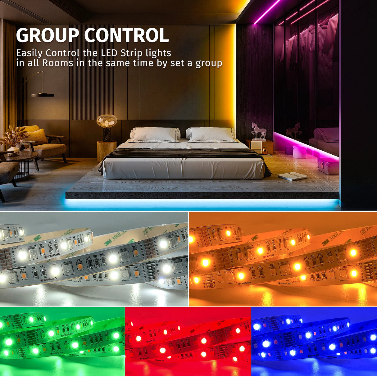 LED Light Strips - Crystal Decor Shop