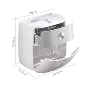 Wall-Mounted Bathroom Organizer