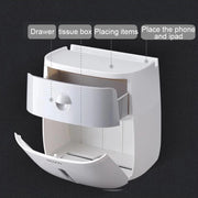Wall-Mounted Bathroom Organizer