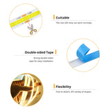 DC5V USB Dimmable COB LED Strip - Crystal Decor Shop