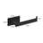 Bathroom Accessories Set Matte Black Wall Shelf - Crystal Decor Shop