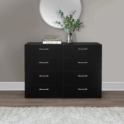 8-Drawer Minimalist Dresser