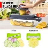 Multifunctional Vegetable Chopper Handle Food Grate