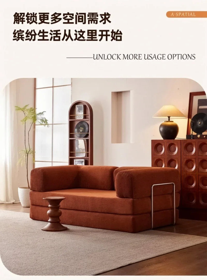 Multifunctional Transformable Sofa, Factory Direct Supply, New Choice for Home Comfort, Teddy Sofa, Customizable