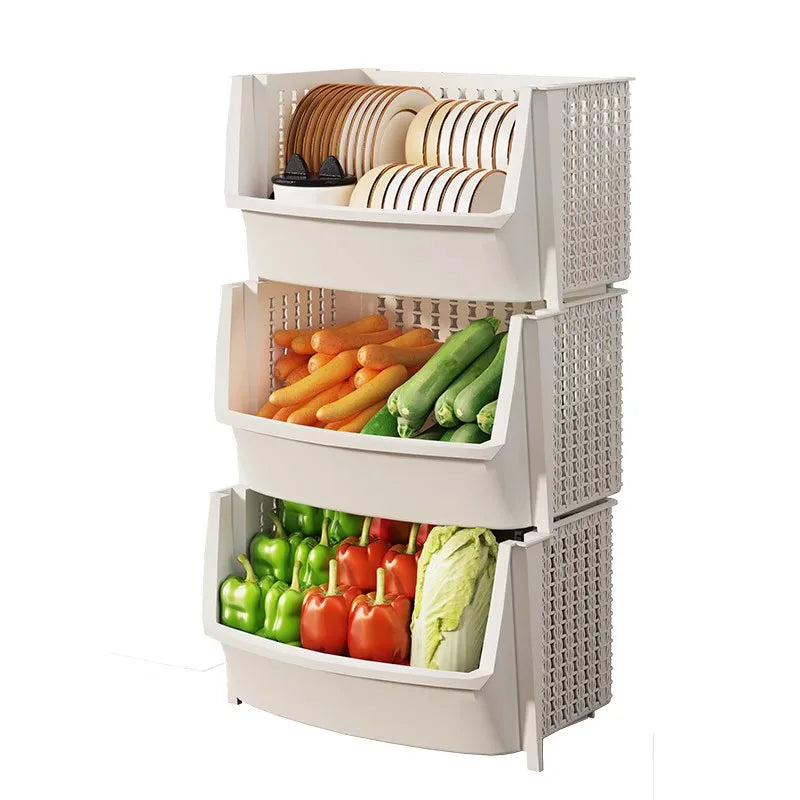 Home kitchen storage rack - Crystal Decor Shop