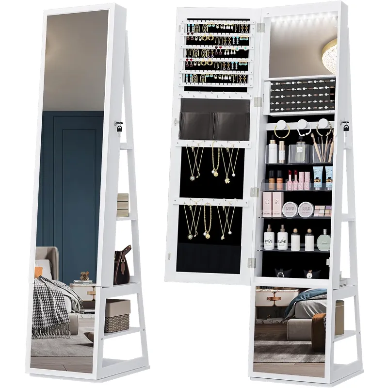 Standing Jewelry Organizer - Crystal Decor Shop