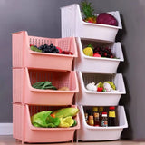 Home kitchen storage rack - Crystal Decor Shop