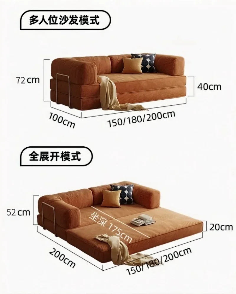 Multifunctional Transformable Sofa, Factory Direct Supply, New Choice for Home Comfort, Teddy Sofa, Customizable