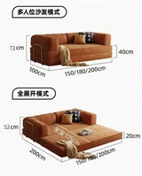 Multifunctional Transformable Sofa, Factory Direct Supply, New Choice for Home Comfort, Teddy Sofa, Customizable