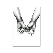Hand In Hand Wall Poster
