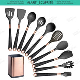 Silicone Cooking Utensils Set - Crystal Decor Shop