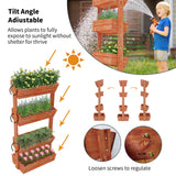 4-Tier Raised Garden Bed - Crystal Decor Shop