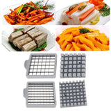 Cutting Potato Machine Multifunction Stainless Steel