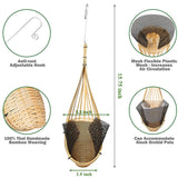 Bird Nest Style Plant Hangers - Crystal Decor Shop