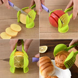 Handheld Tomato Slicer Bread Clip Fruit Vegetable - Crystal Decor Shop