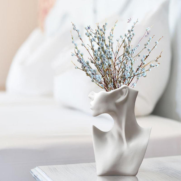 Ceramic Body Sculpture Vase