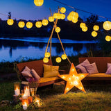 Solar Lantern Garland - Crystal Decor Shop