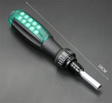 Magnetic Screwdriver Bit Set Hand Tools Phillips Screw Driver Multi-function Appliances Car Repair Kit Home Tool Accessories - Crystal Decor Shop