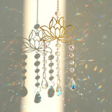 Lotus Sun Catcher - Crystal Decor Shop