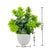 Artificial Bonsai Green Fake Plant - Crystal Decor Shop