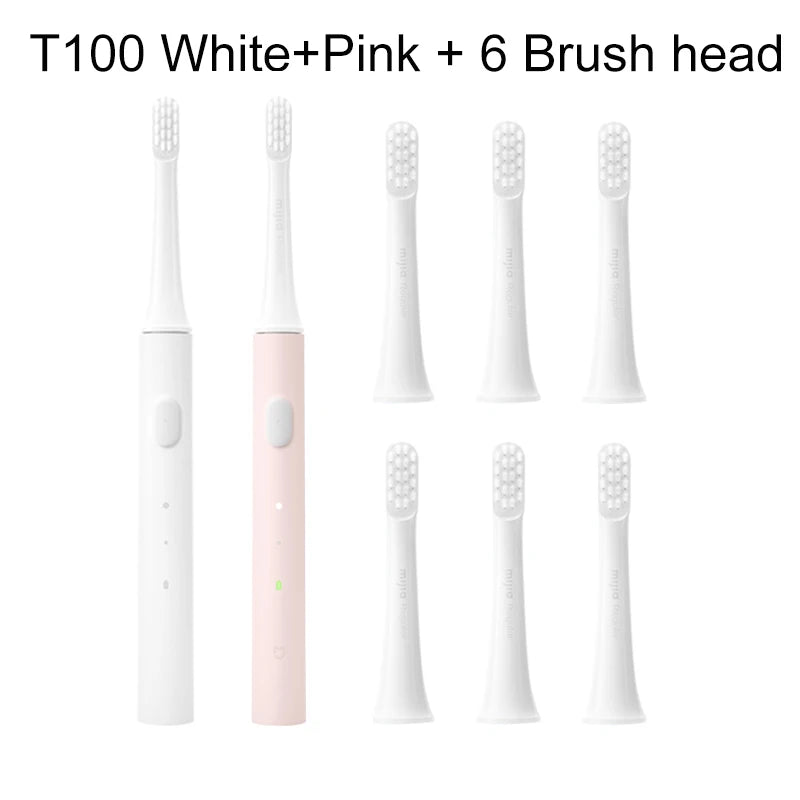 XIAOMI MIJIA T100 Sonic Electric Cordless Toothbrush - Crystal Decor Shop