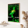 B-Billie E-Eilish Hot Singer  Poster - Crystal Decor Shop