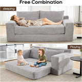 70.78" Loveseat Sofa, Comfy Deep Seat, Modern Small Corduroy Couch for Living Room, Bedroom, Apartment, Home Office, No Assembly