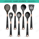 Silicone Cooking Utensils Set - Crystal Decor Shop