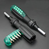 Magnetic Screwdriver Bit Set Hand Tools Phillips Screw Driver Multi-function Appliances Car Repair Kit Home Tool Accessories - Crystal Decor Shop