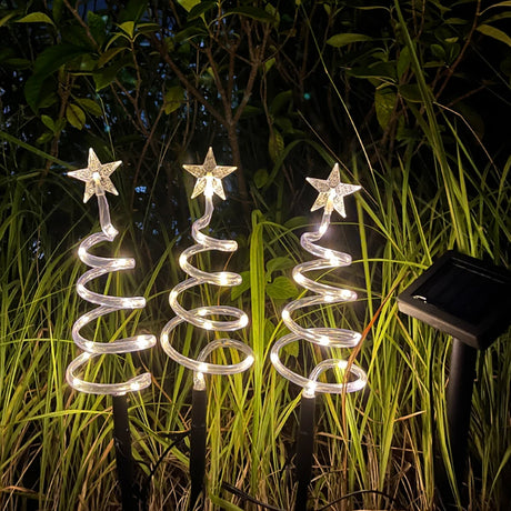 Christmas Tree Spiral Lights