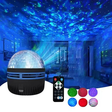 LED Starry Galaxy Projector Light RGB Smart Remote Control