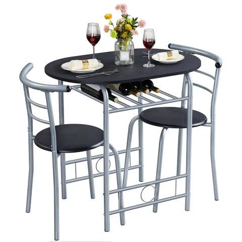 3PCs Modern Dining Table Set
