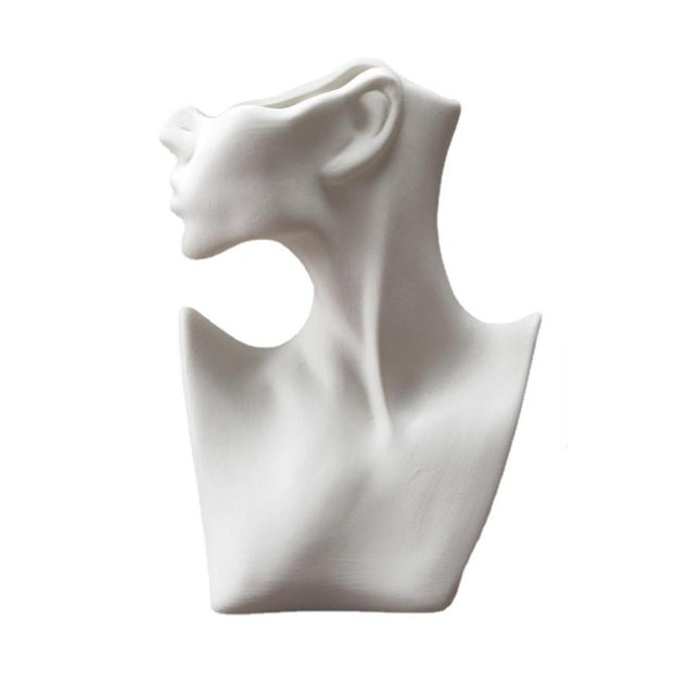 Ceramic Body Sculpture Vase