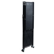 4-Tier Foldable Metal Shelf Rack