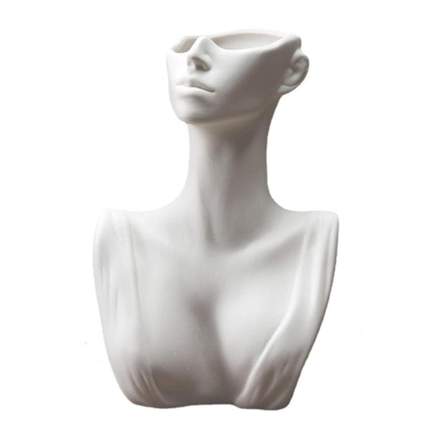 Ceramic Body Sculpture Vase
