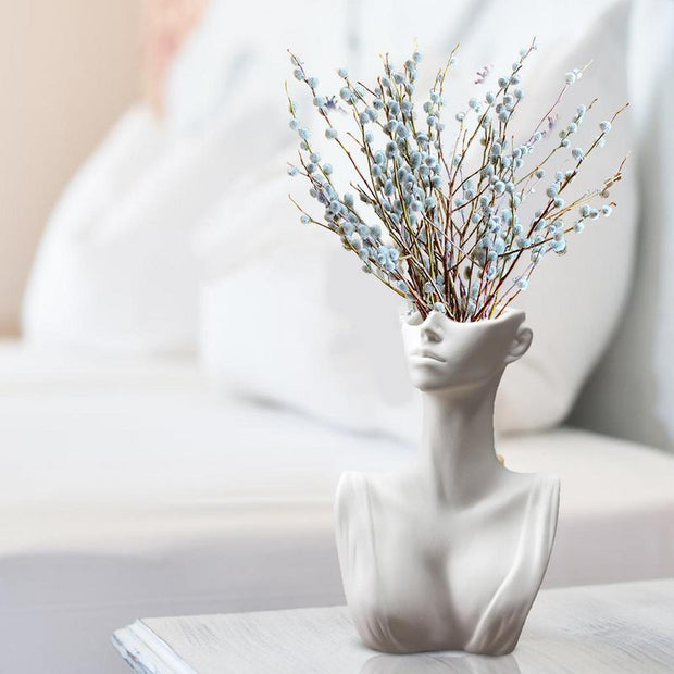 Ceramic Body Sculpture Vase