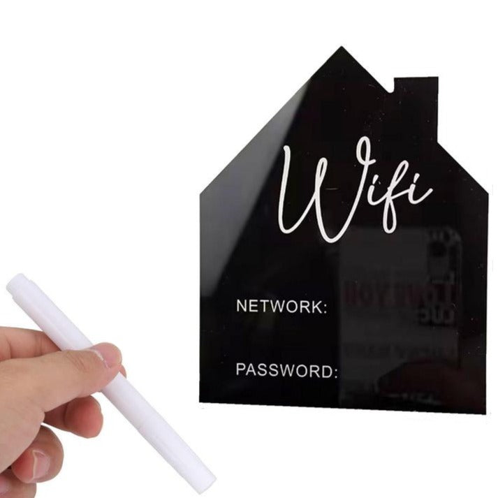 Acrylic WiFi Board - Crystal Decor Shop