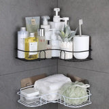 Bathroom Corner Storage Shelves - Crystal Decor Shop