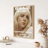 B-Billie E-Eilish Hot Singer  Poster - Crystal Decor Shop