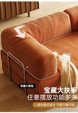 Multifunctional Transformable Sofa, Factory Direct Supply, New Choice for Home Comfort, Teddy Sofa, Customizable