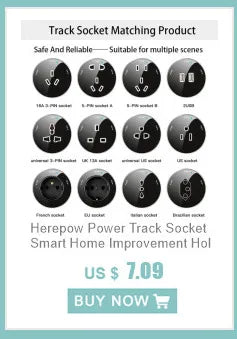 Herepow 118 Series Thailand American Standard Dual USB Wall Socket Smart Home Appliance Plug Adapter Type-c 3.1A Fast Charging - Crystal Decor Shop